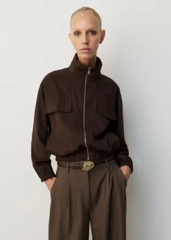 Zachte track jacket